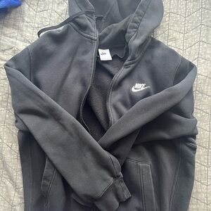 Nike black Full-Zip Hoodie